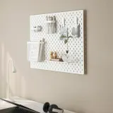IKEA SKÅDIS (ИКЕА СКОДИС) — Полка выставочная, белая — фото 6