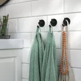 IKEA VALASJÖN (ИКЕА ВАЛАШЁН) — Крючок самоклеящийся, чёрный — фото 2