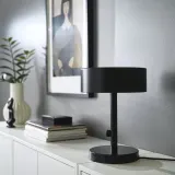 IKEA NYMÅNE (ИКЕА НИМОНЕ) — Лампа настольная, антрацит 33 см — фото 3