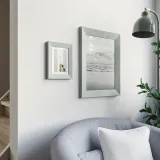 IKEA PLOMMONTRÄD (ИКЕА ПЛОММОНТРЭД) — Рамка, бледный серо-зелёный 13х18 см — фото 2