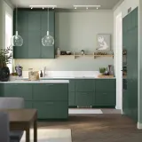 IKEA ASPUDDEN (ИКЕА АСПУДДЕН) — Фронтальная панель ящика, тёмный серо-зелёный 40х20 см — фото 2