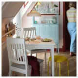 IKEA SKIVTOFS (ИКЕА СКИВТОФС) — Подвесной светильник, кремовый/керамика 24 см — фото 2