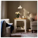 IKEA SKIVTOFS (ИКЕА СКИВТОФС) — Подвесной светильник, кремовый/керамика 24 см — фото 4