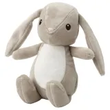 IKEA DVÄRGHARE (ИКЕА ДВЭРГХАРЕ) — Мягкая игрушка, зайчик/бежевый 21 см — фото 1