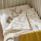 IKEA DVÄRGHARE (ИКЕА ДВЭРГХАРЕ) — Мягкая игрушка, зайчик/бежевый 21 см — фото 4