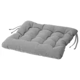 IKEA VIPPÄRT (ИКЕА ВИППЭРТ) — Подушка на стул, тёмно-серый 38x38x6,5 см — фото 1