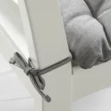 IKEA VIPPÄRT (ИКЕА ВИППЭРТ) — Подушка на стул, тёмно-серый 38x38x6,5 см — фото 4