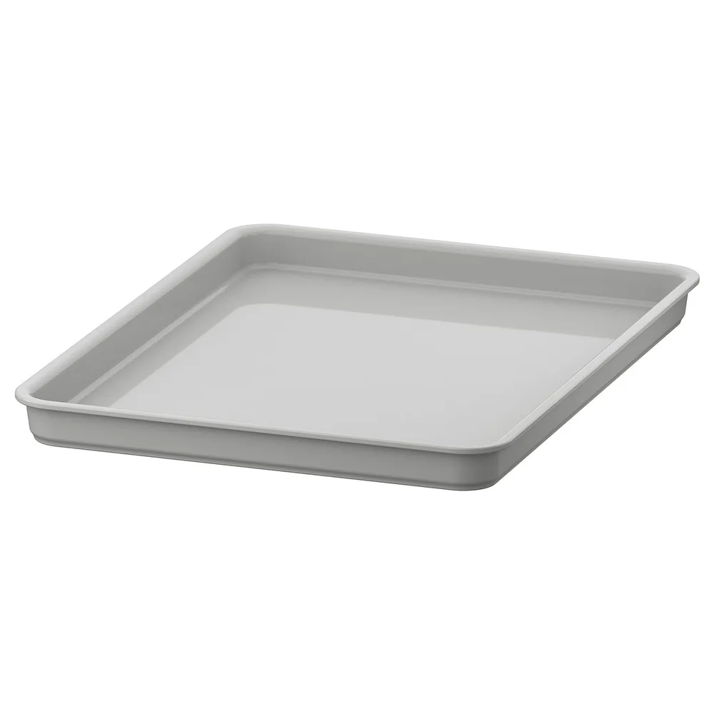 IKEA KUGGIS (ИКЕА КУГГИС) — Крышка, светло-серый 13x18 см