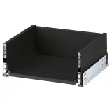 IKEA KNIVSHULT (ИКЕА КНИВСХУЛТ) — Ящик, средний, тёмно-серый 40x37 см — фото 1