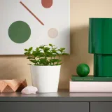 IKEA FEJKA (ИКЕА ФЕЙКА) — Искусственное растение в горшке, для дома/улицы мята 9 см — фото 2