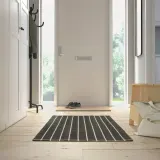 IKEA RIDSTIG (ИКЕА РИДСТИГ) — Ковёр безворсовый, серый/кремовый 80x180 см — фото 3