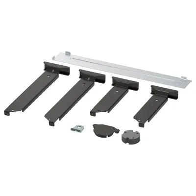 IKEA UTRUSTA (ИКЕА УТРУСТА) — Монтажный комплект для функции выдвижения, чёрно-серый
