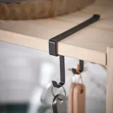 IKEA PÅLYCKE (ИКЕА ПОЛИКЕ) — Крючок на защёлке, антрацит — фото 5
