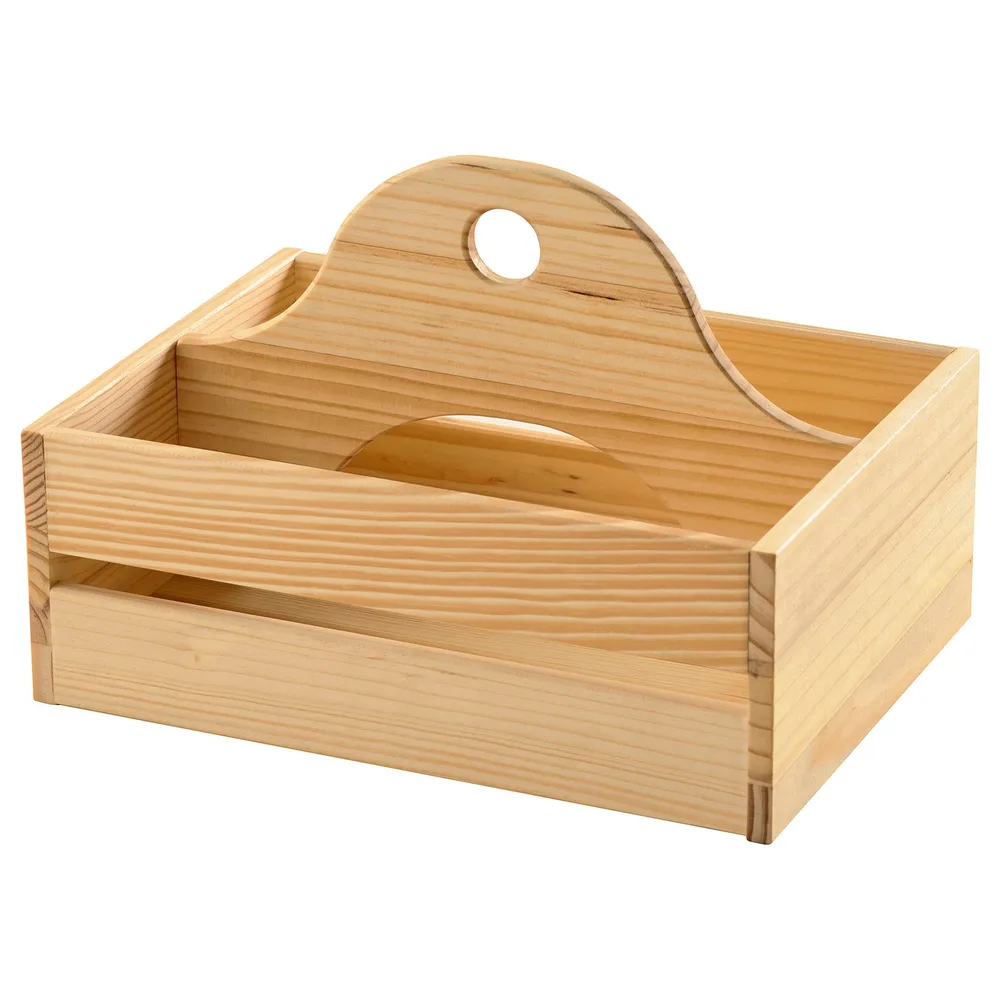 IKEA CHOKLADHAJ (ИКЕА СХОКЛАДХАЙ) — Органайзер настольный, дерево 25x18 см