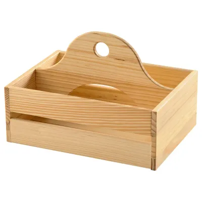 IKEA CHOKLADHAJ (ИКЕА СХОКЛАДХАЙ) — Органайзер настольный, дерево 25x18 см