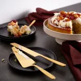 IKEA TILLAGD (ИКЕА ТИЛЛАГД) — Комплект для подачи блюд, 2 предмета, цвет латуни — фото 2