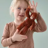 IKEA DJUNGELSKOG (ИКЕА ДЙУНГЕЛСКОГ) — Мягкая игрушка, мини/орангутан 20 см — фото 3