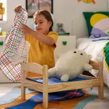 IKEA GREJSIMOJS (ИКЕА ГРЕЙСИМОЙС) — Мягкая игрушка, медведь/кремовый 38 см — фото 3