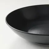 IKEA FÄRGKLAR (ИКЕА ФЭРГКЛАР) — Глубокая тарелка, матовый тёмно-серый 23 см — фото 3