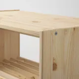 IKEA RAGGBERG (ИКЕА РАГГБЕРГ) — Скамья с полками для обуви, сосна 60x35x45 см — фото 5