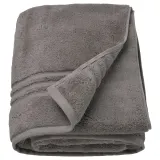 IKEA BROKGLIM (ИКЕА БРОКГЛИМ) — Полотенце банное, серое 100x150 см — фото 1