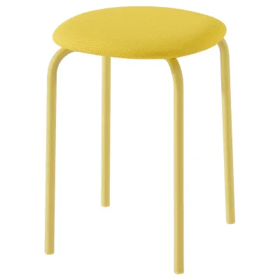 IKEA GULTARP (ИКЕА ГУЛТАРП) — Табурет, светло-жёлтый/Реммарн жёлтый