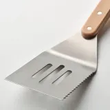 IKEA GRILLTIDER (ИКЕА ГРИЛЛТИДЕР) — Набор аксессуаров для гриля, 3 предмета, нержавеющая сталь/бук — фото 6
