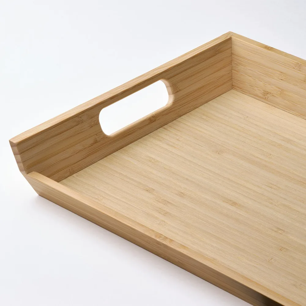 IKEA GRILLTIDER (ИКЕА ГРИЛЛТИДЕР) — Поднос, бамбук 30x50 см