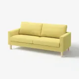 IKEA SALTSJÖBADEN (ИКЕА САЛТШЁБАДЕН) — Чехол на 3-местный диван, Фридтуна жёлтый — фото 2