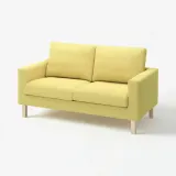 IKEA SALTSJÖBADEN (ИКЕА САЛТШЁБАДЕН) — Чехол на 2-местный диван, Фридтуна жёлтый — фото 2