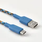 IKEA LILLHULT (ИКЕА ЛИЛЛХУЛТ) — Кабель USB-A/USB-C, синий/оранжевый 1.5 м — фото 2