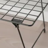 IKEA GREJIG (ИКЕА ГРЕЙИГ) — Полка для обуви, серый 58x27x17 см — фото 4
