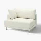 IKEA UPPÅKRA (ИКЕА УППОКРА) — Чехол на модуль дивана 1,5-местный левый, Аксвалль кремовый — фото 2