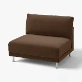 IKEA UPPÅKRA (ИКЕА УППОКРА) — Чехол на 1,5-местную секцию, Самсала темно-коричневый — фото 2