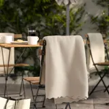 IKEA DAGGKÅPOR (ИКЕА ДАГГКОПОР) — Плед, светло-бежевый 130х170 см — фото 2