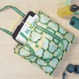 IKEA SKYNKE (ИКЕА СКЙНКЕ) — Сумка для покупок, бледно-жёлтый/многоцветный 45х36 см — фото 5