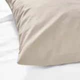 IKEA DVALA (ИКЕА ДВАЛА) — Наволочка, бежевый 50х60 см — фото 2