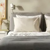 IKEA DVALA (ИКЕА ДВАЛА) — Наволочка, бежевый 50х60 см — фото 3