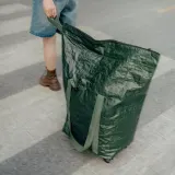 IKEA KOMPISHÄNG (ИКЕА КОМПИСХЭНГ) — Сумка для покупок на колёсиках, зелёный 40х30х81 см — фото 2