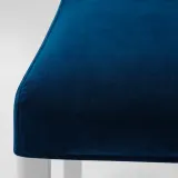 IKEA BERGMUND (ИКЕА БЕРГМУНД) — Чехол для стула, Дюпарп зелёно-синий — фото 2