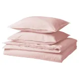 IKEA ÄNGSLILJA (ИКЕА ЭНГСЛИЛЙА) — Пододеяльник и 2 наволочки, светло-розовый 200x200/50x60 см — фото 1