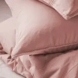 IKEA ÄNGSLILJA (ИКЕА ЭНГСЛИЛЙА) — Пододеяльник и 2 наволочки, светло-розовый 200x200/50x60 см — фото 5