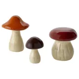IKEA HÖSTAGILLE (ИКЕА ХЁСТАГИЛЛЕ) — Набор украшений, 3 шт., гриб — фото 1