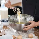 IKEA BAKTIDER (ИКЕА БАКТИДЕР) — Кухонные принадлежности, 4 шт., дерево/бледно-розовый — фото 2