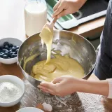 IKEA BAKTIDER (ИКЕА БАКТИДЕР) — Кухонные принадлежности, 4 шт., дерево/бледно-розовый — фото 3