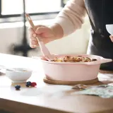 IKEA BAKTIDER (ИКЕА БАКТИДЕР) — Кухонные принадлежности, 4 шт., дерево/бледно-розовый — фото 6