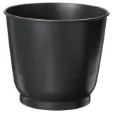 IKEA BROKTRAST (ИКЕА БРОКТРАСТ) — Кашпо, для дома/улицы/тёмно-серый 19 см — фото 1