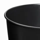IKEA BROKTRAST (ИКЕА БРОКТРАСТ) — Кашпо, для дома/улицы/тёмно-серый 19 см — фото 3