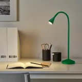 IKEA NÄVLINGE (ИКЕА НЭВЛИНГЕ) — Настольная лампа LED, зелёный — фото 2