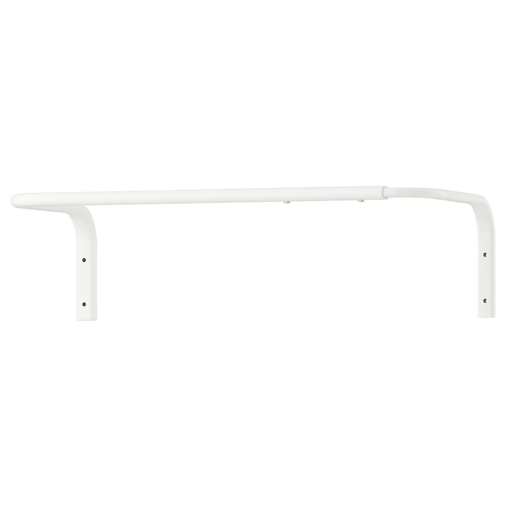 IKEA MULIG (ИКЕА МУЛИГ) — Штанга для одежды, белый 60-90 см